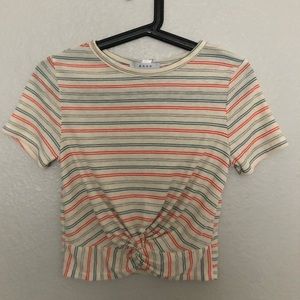 striped t-shirt